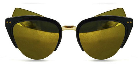 Chelsea Mod Black / Gold Mirror