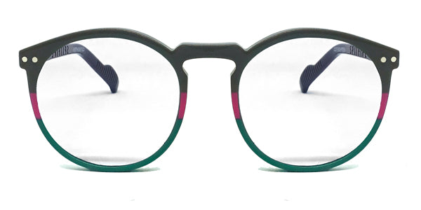 CUT EIGHTEEN OPTICAL GREY TEAL