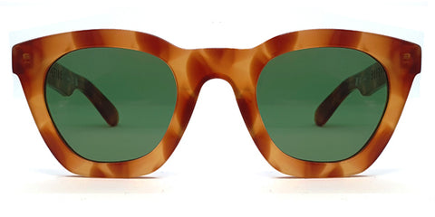 CUT SIXTY-FOUR HAVANA TORT / DARK GREEN