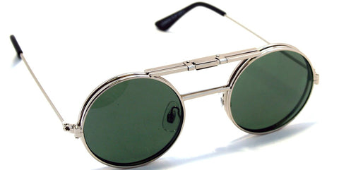 Lennon Flip Up Silver / Black