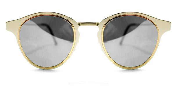 Warp Silver Gold Silver Mirror